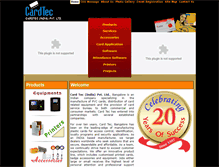 Tablet Screenshot of cardtec.biz